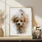 Ritratto personalizzato per animali domestici con foto - Stampa su tela commemorativa personalizzata per cani e gatti - Regalo con ponte arcobaleno ad acquerello