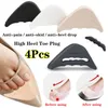 4 stücke High Heel Toe Plug Einsatz Anpassung Größe Einlegesohlen Frauen Schuhe Kappe Front Füllstoff Kissen Schmerzen Relief Anti-ferse Drop Schutz