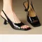 Elegant Fashion Concise Women Sandals Summer Ladies Wedding Pumps Party Office Woman Genuine High Heels Shoes