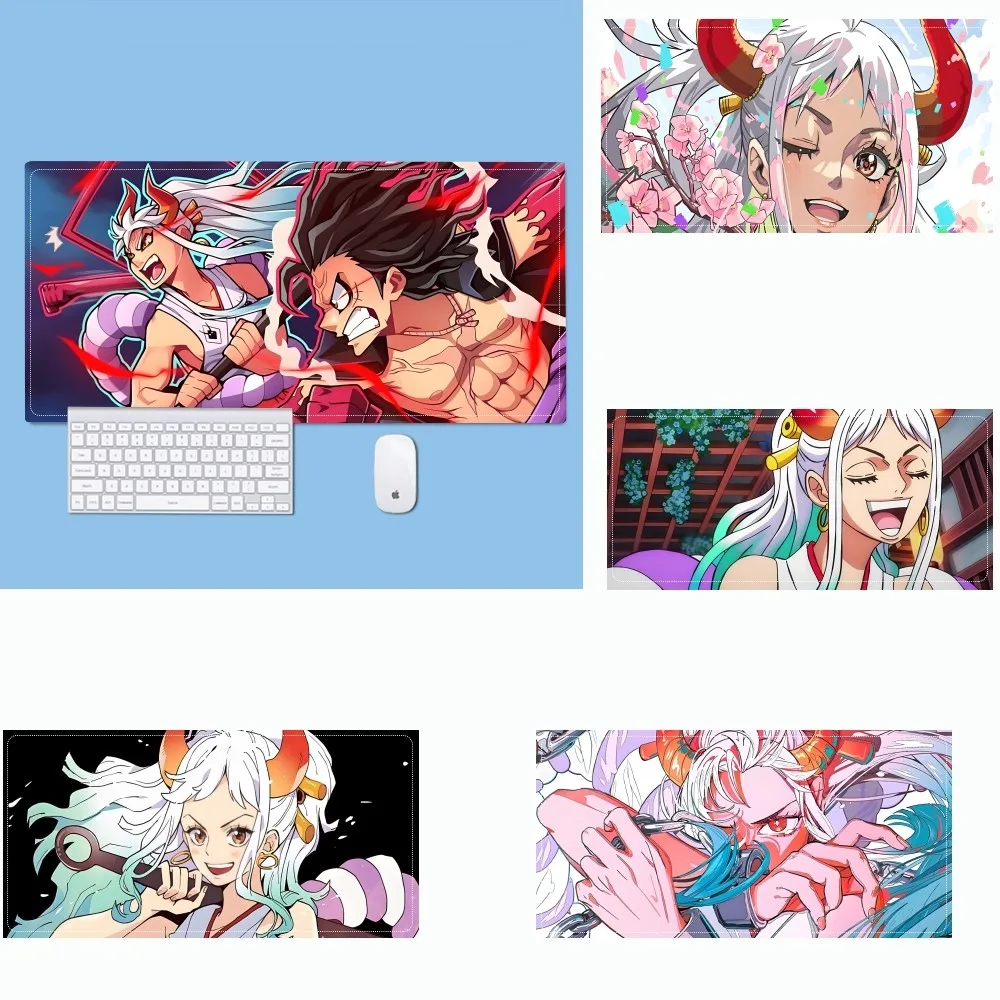 Y-Yamato One P-Piece ANIEM Mousepad Laptop Gaming Zubehör Mousepad Große Schreibtischunterlage Computer Gamer Tastatur Teppich Teppich