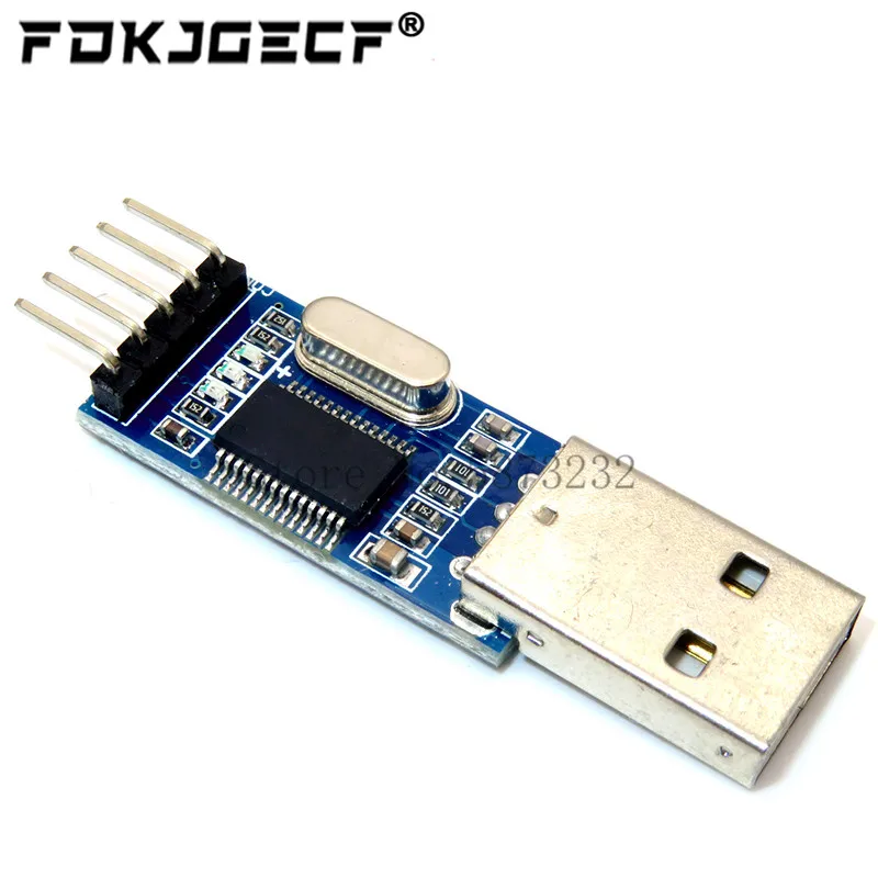 10 stücke PL2303 USB Zu RS232 TTL Konverter Adapter Modul PL2303HX STC Mikrocontroller Pinsel Maschine Bord Image