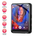 Lettore MP3 touchscreen da 2,4 pollici Bluetooth integrato da 32 GB Walkman MP3 Espansione della memoria Registrazione audio Lettore musicale Riproduzione video