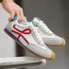 2025, neue Herrenschuhe, rutschfest, Forrest Gump-Schuhe, flache Herrenschuhe, leichte, bequeme, atmungsaktive Schuhe, weiße Tennisschuhe
