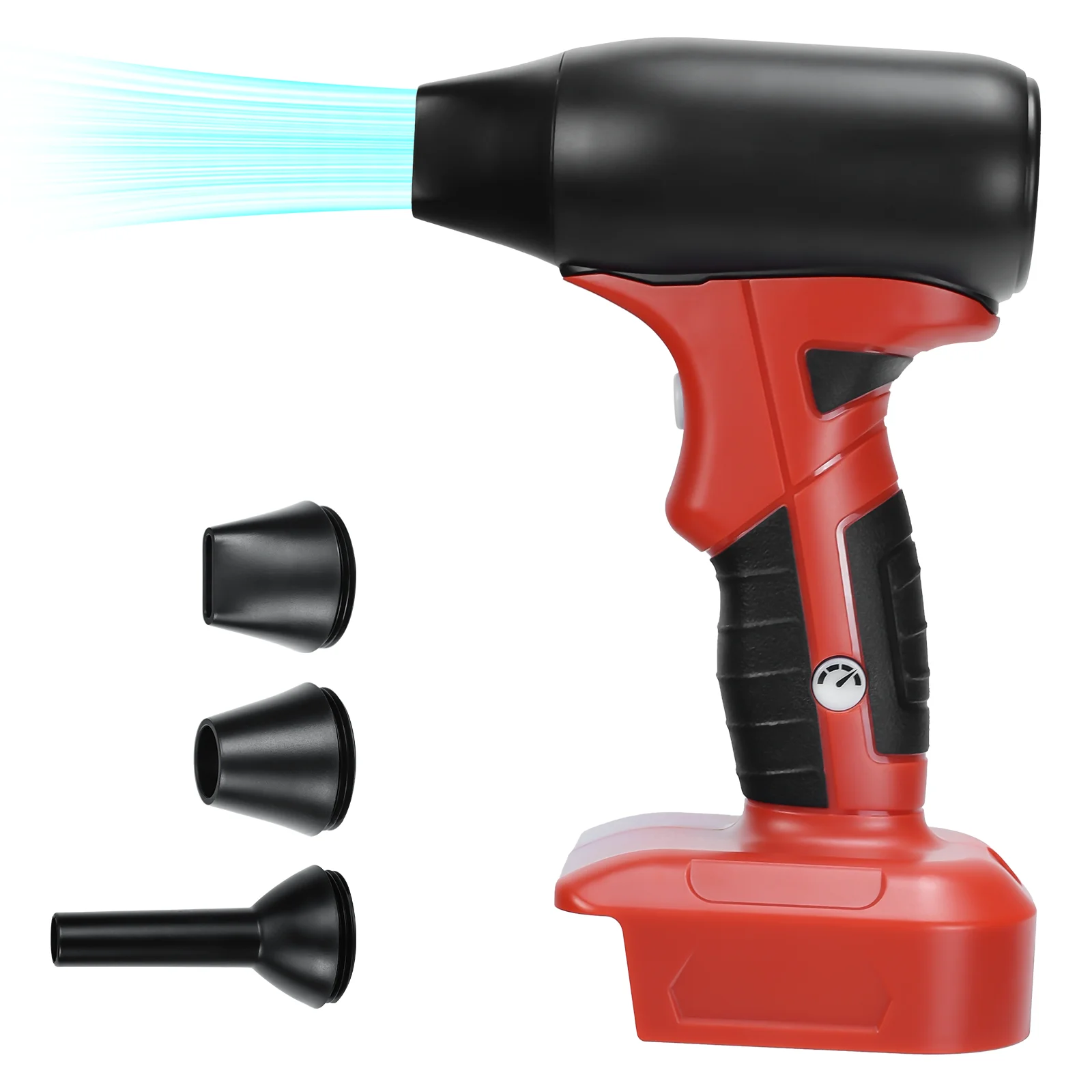 Bürstenloser Turbo-Jet-Lüfter, 130000 U/min, 4-Gang-Turbo-gewalttätiges Gebläse, Handluftgebläse, Elektrowerkzeug für Milwaukee 18 V Akku Image