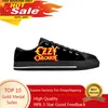 Ozzy Osbourne Rock Band Musik Sänger Horror Gothic Casual Stoff Schuhe Low Top Bequeme Atmungsaktive 3D Druck Männer Frauen Turnschuhe