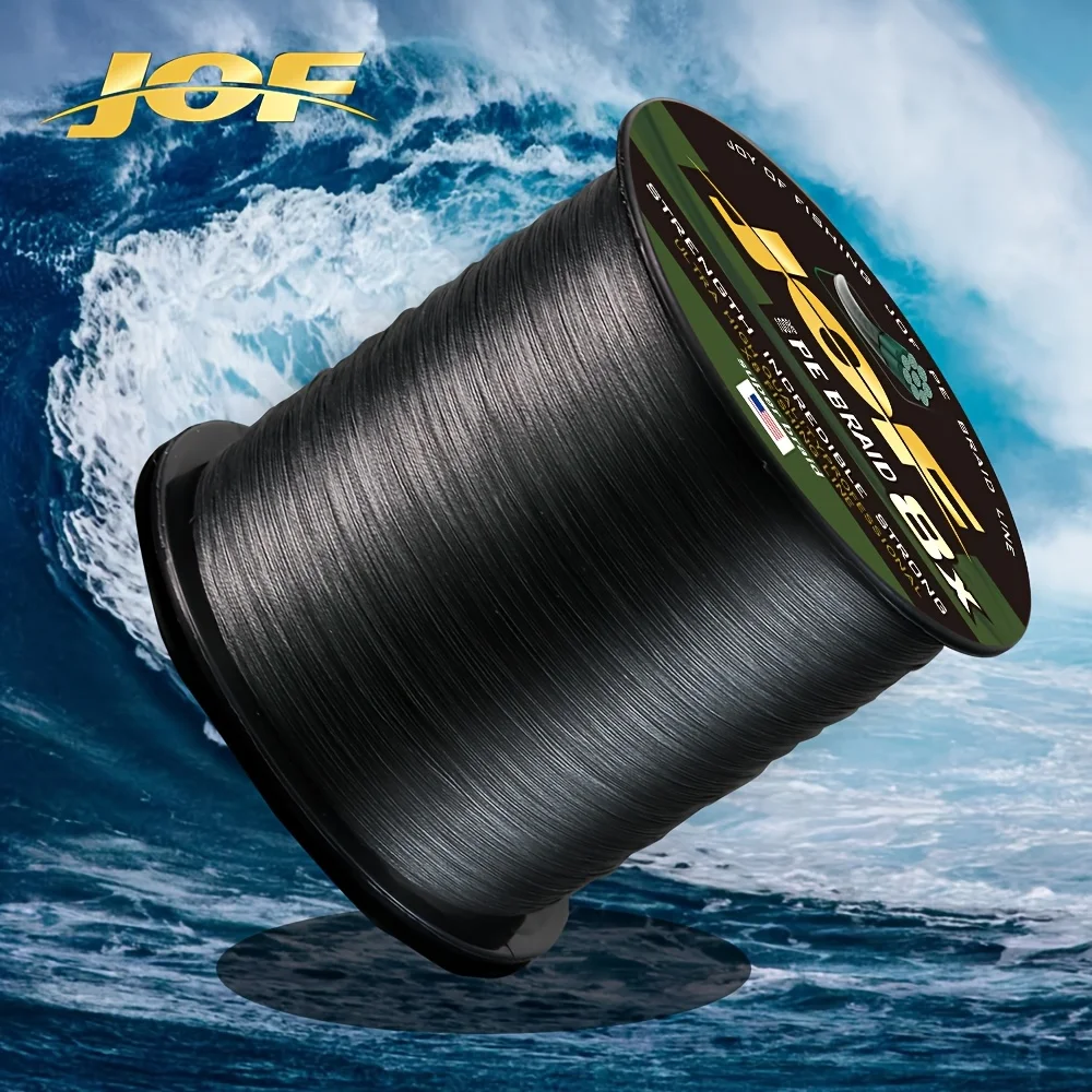 JOF 8 strand braided 500M fishing line X8 PE fishing accessories For fishing equipment carp fishing Fishing goods fishing new
