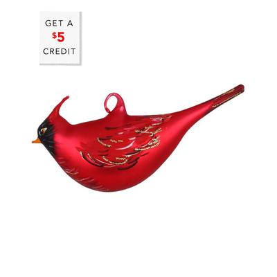 Vietri Ornaments Figural Cardinal With $5 Credit