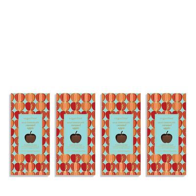 Sugarfina Milk Chocolate Apple Caramel Chocolate Bar, Set of 4