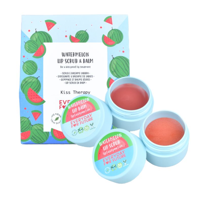 Everyday For Future - Kiss Therapy Splashymelon Lip Scrub & Balm 19 g