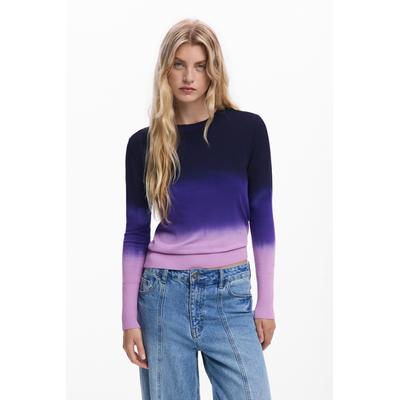 Gradient lightweight sweater