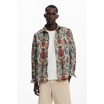 Ethnic long-sleeve shirt