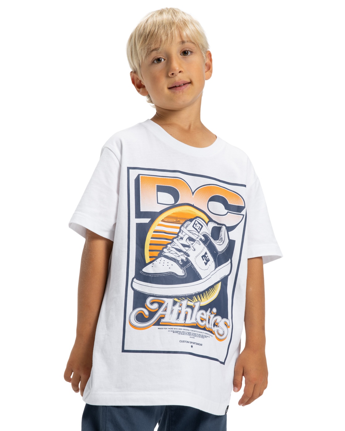 T-Shirt DC SHOES "Manteca Tribute", Jungen, Gr. 14(155-164cm), weiß, 75% Baumwolle, 25% Baumwolle, Shirts T-Shirt