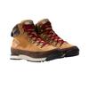Winterstiefel THE NORTH FACE "M BACK-TO-BERKELEY IV LEATHER WP", Damen, Gr. 43, almondbutter, demitassebrn, Leder, sportlich, Schuhe, aus Leder, wasserdicht