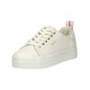Sneaker GANT "Gant Sneaker Leder", Damen, Gr. 38, weiß, Leder, casual, Schuhe