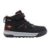 Winterboots KANGAROOS "K-NB GARP EV", Damen, Gr. 29, jet schwarz, rubber, Synthetik, Textil, sportlich, Schuhe, Snowboots, Winterboots, Winterschuhe, wasserabweisend