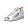 Hausschuh SHEPHERD "Shepherd Hausschuhe Leder", Damen, Gr. 40, silber, Leder, casual, Schuhe
