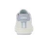 Sneaker K-SWISS "COURT BASE II", Gr. 37, blanc de blanc, plein air, gray down, Leder, sportlich, Schuhe