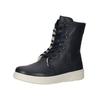 Sneaker HUSH PUPPIES "Hush Puppies Sneaker Leder", Damen, Gr. 41, blau (navy), Leder, casual, Schuhe