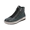 Sneaker REMONTE "Remonte Sneaker Glattleder", Damen, Gr. 43, grün (olive), Glattleder, casual, Schuhe