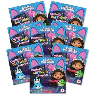 Party Pack: Gabby's Dollhouse: CatRat's Birthday Surprise (8 Ct)
