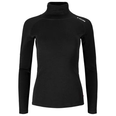 Aclima - Women's WarmWool Roll Neck - Merinounterwäsche Gr S schwarz Image