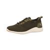 Sneaker MUSTANG SHOES "Mustang Shoes Sneaker Lederimitat/Textil", Herren, Gr. 41, grün (oliv), Lederimitat, Textil, casual, Schuhe