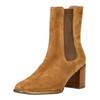 Stiefelette HÖGL "Högl Stiefelette Leder", Damen, Gr. 38, braun (camel), Leder, casual, Schuhe