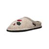 Hausschuh HAFLINGER "Haflinger Hausschuhe Wolle", Herren, Gr. 41, beige, Textil, casual, Schuhe