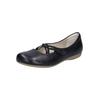 Ballerina JOSEF SEIBEL "Josef Seibel Ballerinas Leder", Damen, Gr. 41, schwarz, Leder, casual, Schuhe