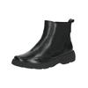 Stiefelette CAPRICE "Caprice Stiefelette Leder/Textil", Damen, Gr. 36, schwarz, Leder, Textil, casual, Schuhe
