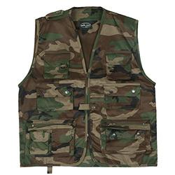 Mil-Tec Fishing Vest Woodland Size XXL