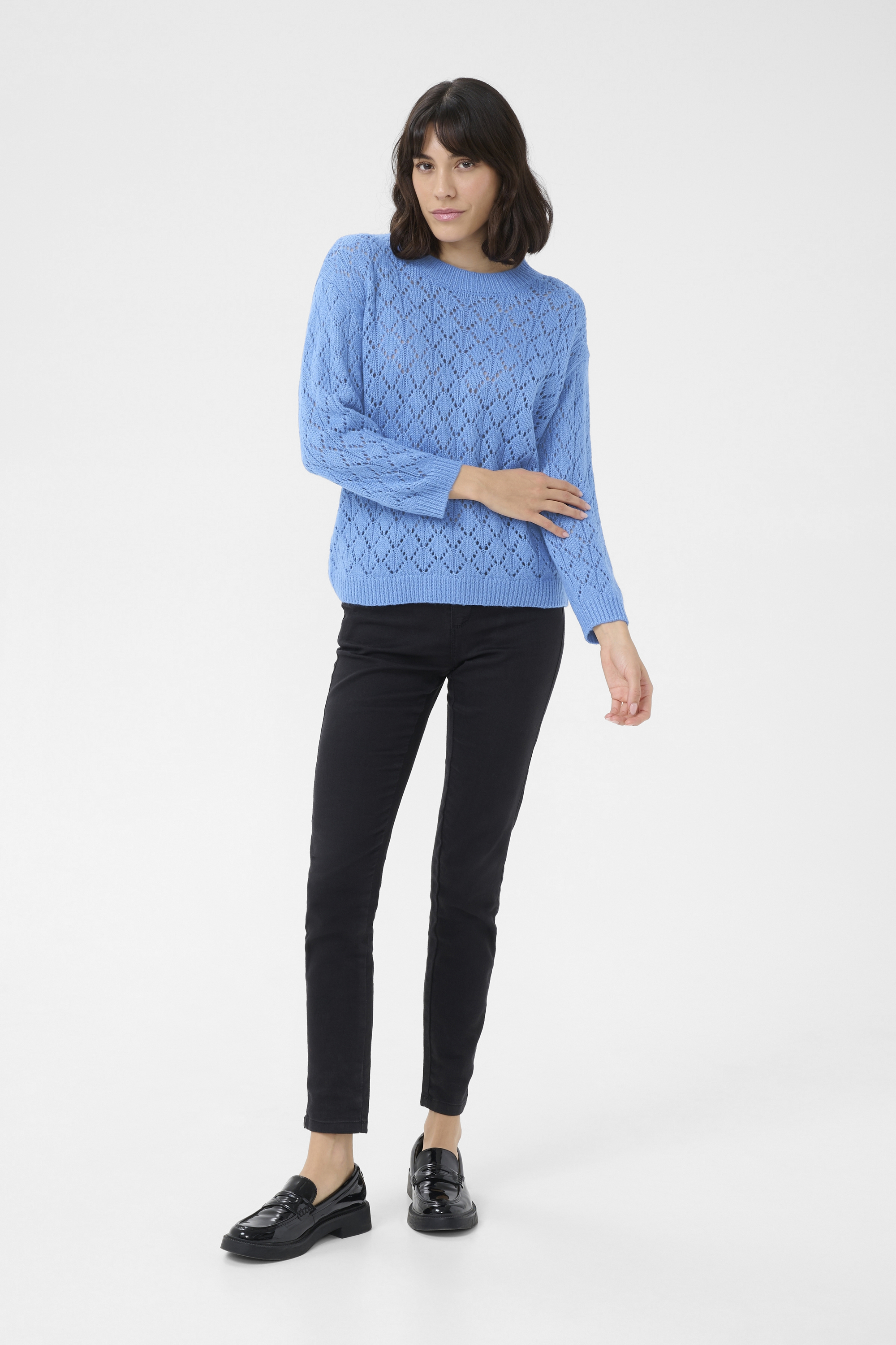 Strickpullover Loose fit blue Image