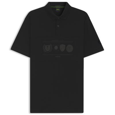 The Open BOSS Percy Heritage Polo – Schwarz Image