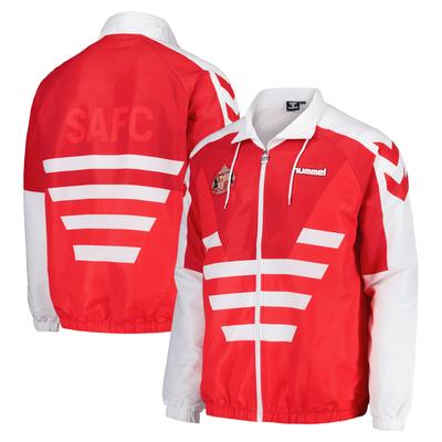 Sunderland Hummel Heim Pre-Match Jacke – Rot Image