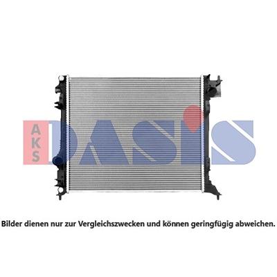 Aks Dasis Kühler, Motorkühlung [Hersteller-Nr. 070191N] für Nissan, Renault Image
