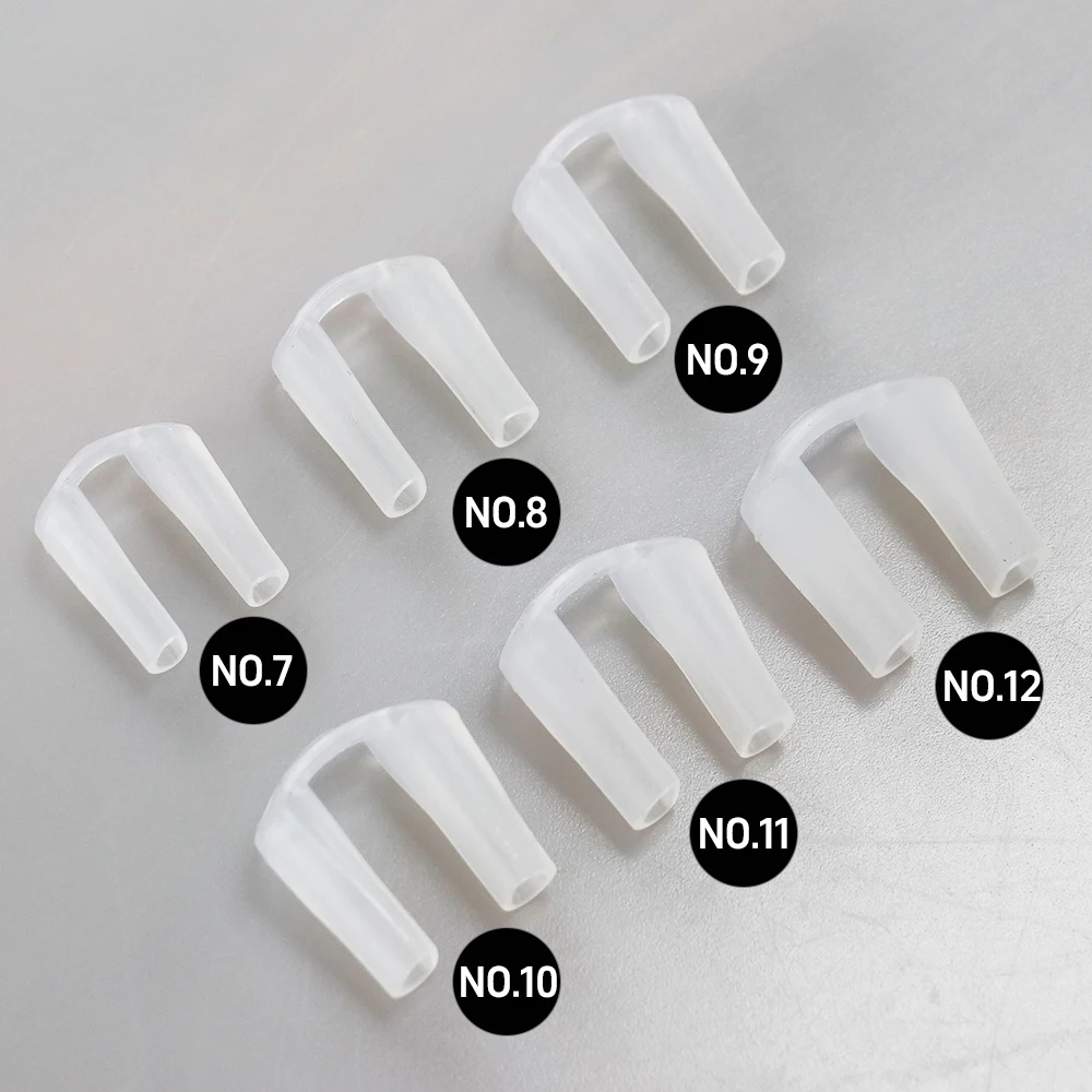 Postoperativer Silikagel-Nasenklammer, transparentes Silikon, formende Nasenloch-Unterstützung, formende Nasenkorrektur, schmerzfreies Nasenstraffung und Ziehen
