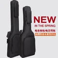 ​ Zaino per basso per chitarra in tessuto Oxford impermeabile con imbottitura extra spessa per musicisti chitarristi elettrici