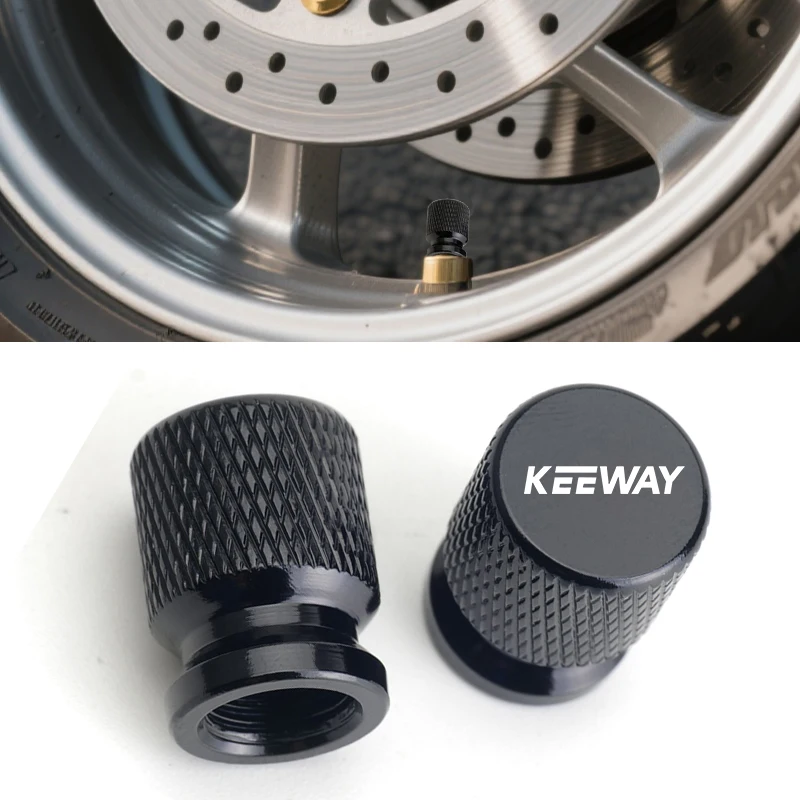 Für Keeway RKF RKV RKS K/X Licht Superlight 125 200 Motorrad CNC Rad Reifen Teile Ventil Stem Caps Abdeckung zubehör Universal Image