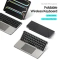 DUX DUCIS Tastiera pieghevole Bluetooth 5.0 con touchpad e supporto per telefono per telefoni Tablet PC iOS Android Windows Mac