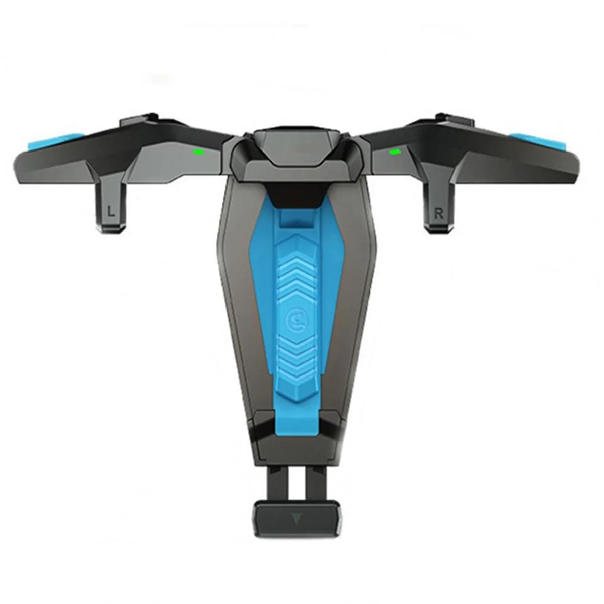 ABFI Nützliche Spielekonsole Lange Standby-Zeit Schwarz Game Controller Kapazitive Touch Burst Gameplay Gamepad Image