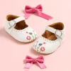 NEUE Kleinkind Baby Mädchen Mary Jane Wohnungen Prinzessin Kleinkind Erste Wanderer Sneaker Hochzeit Kleid Tanzen BABY Schuhe