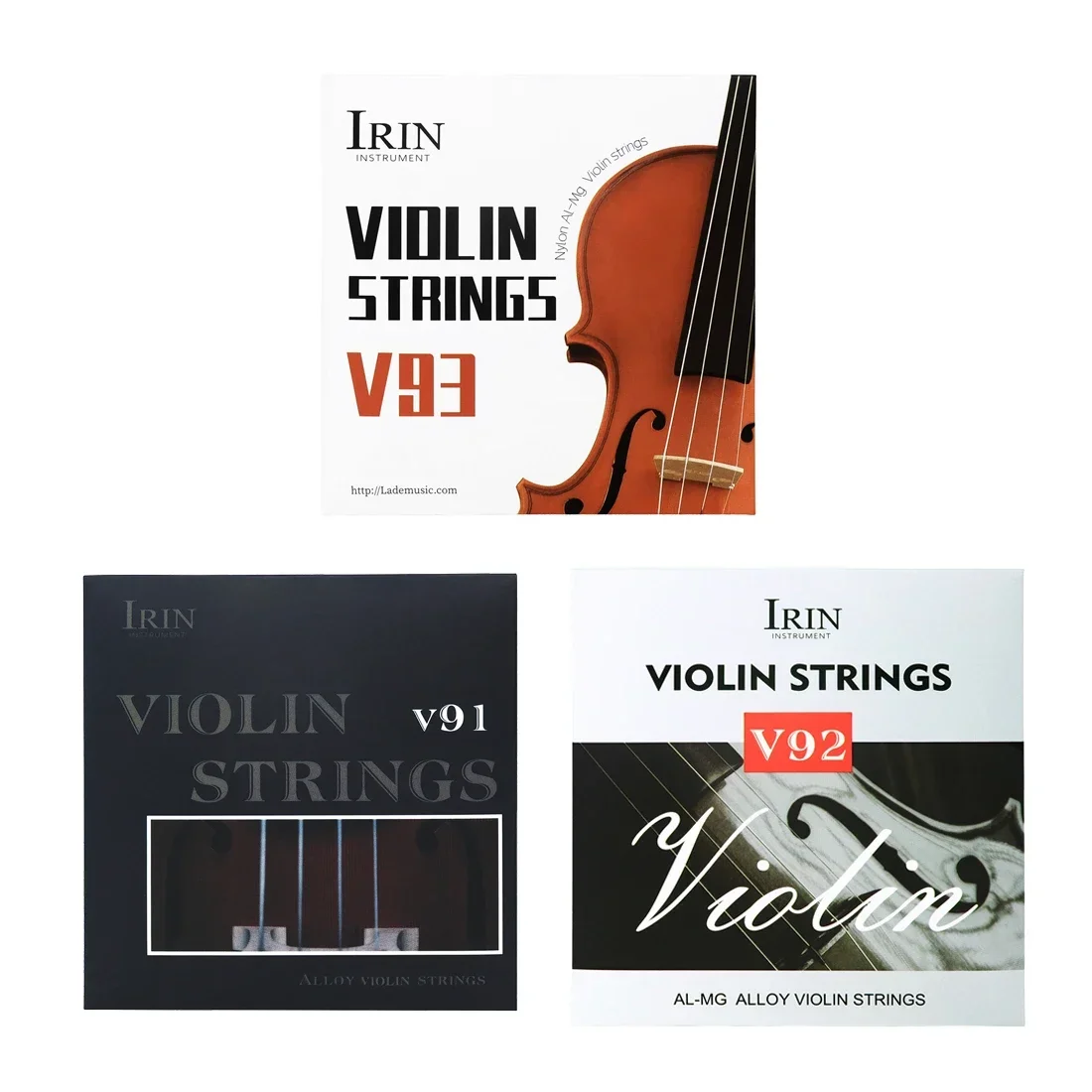 3/5 Set IRIN Violine Saite V91 V92 V93 Multi-kit Vier-saitige Violine Saiten Metall Perle Kopf Professionelle violine Zubehör Image