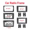 Telaio per autoradio da 9 10 pollici a 7, 9 a 10 pollici Telaio per interruttore per autoradio adatto a tutti i modelli di auto Telaio per conversione fascia per autoradio