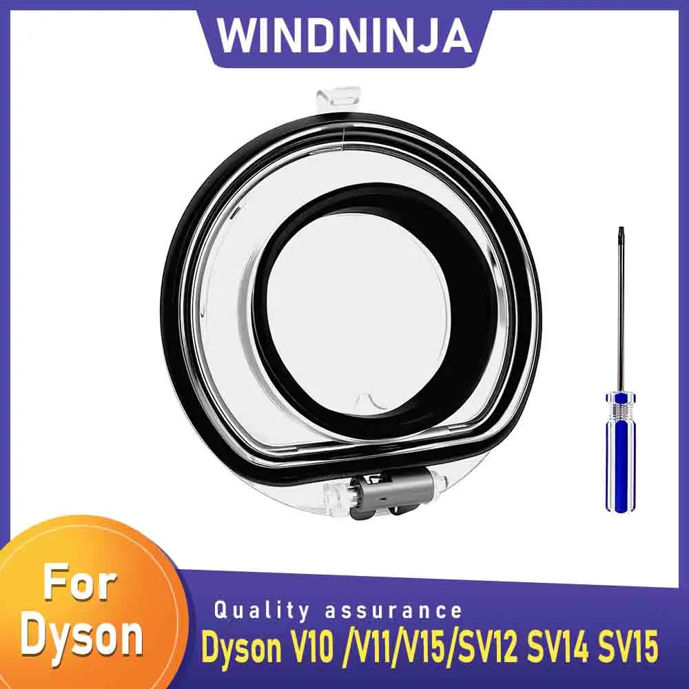 Staubbehälterdeckel Ersatz für Dyson V10 V11 V15 SV12 SV14 SV15 Staubsauger Staubsammler Box Untere Abdeckung Dichtungsringkappe Image