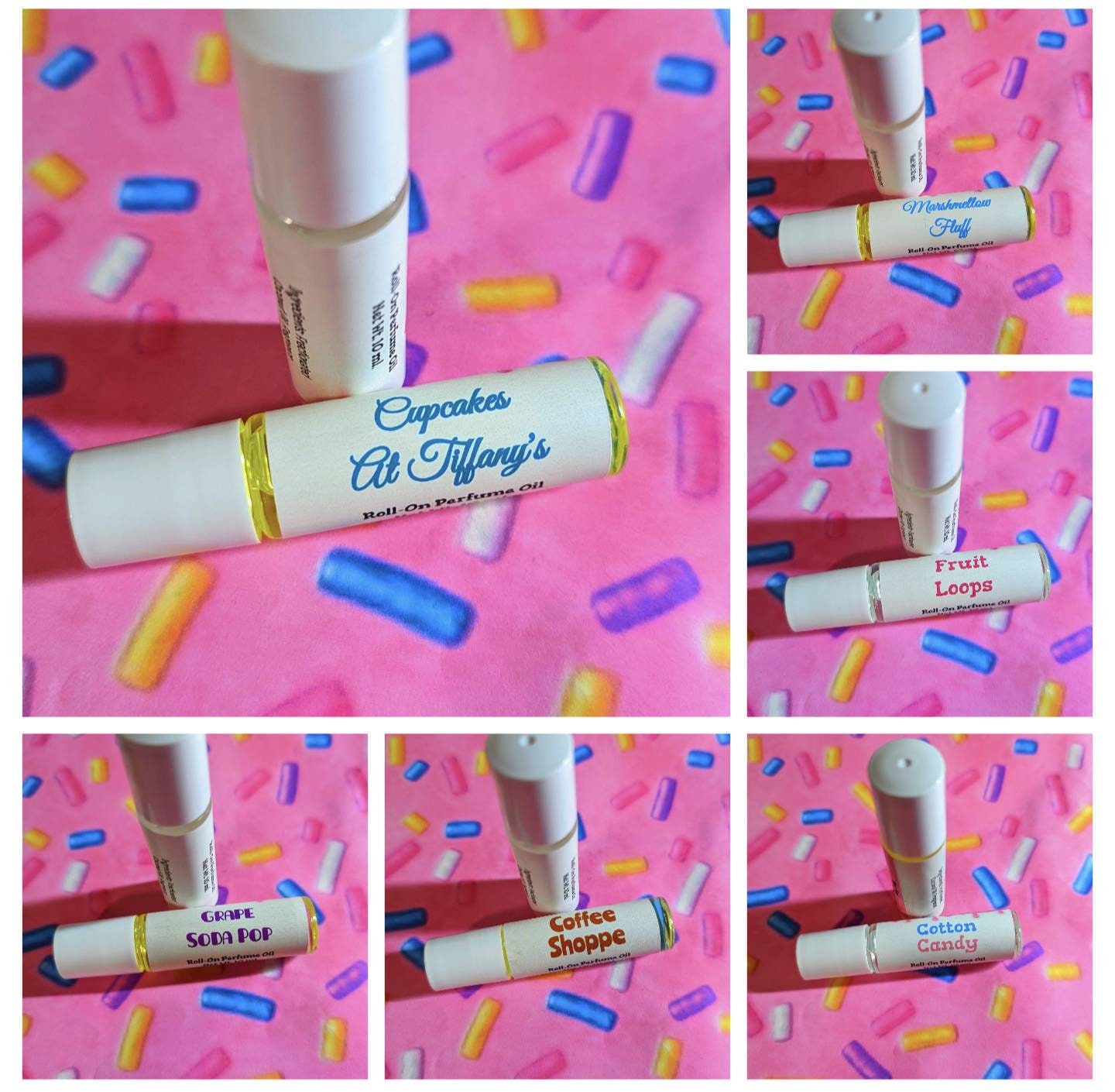 Scegli il tuo profumo roll-on, profumo roll-on, olio profumato, profumo roll-on premium altamente profumato, cibo per il naso, profumo, roll-on