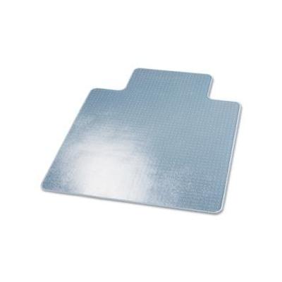 DeflectO CM14233 SuperMat Studded Beveled Mat for Med Pile Carpet 45w x 53h CLR