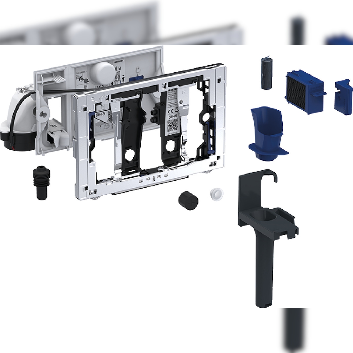 Geberit Duofresh Modul mit automat. Ausl. für Sigma UP-SPK 12 cm, anthrazitgrau Image