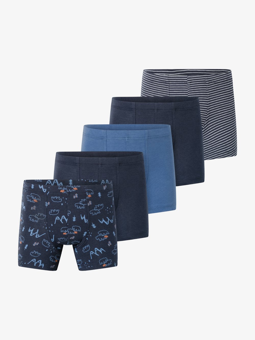 Schiesser Retro Boxer Jungen mehrfarbig, 92 Image