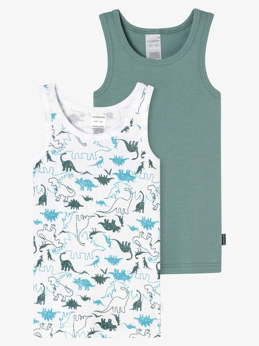 Schiesser Unterhemd Jungen mehrfarbig, 104 Image