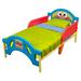 Delta Children Sesame Street Toddler Bed Metal in Blue/Red, Size 29.0 H x 31.0 W x 54.0 D in | Wayfair BB87115SS